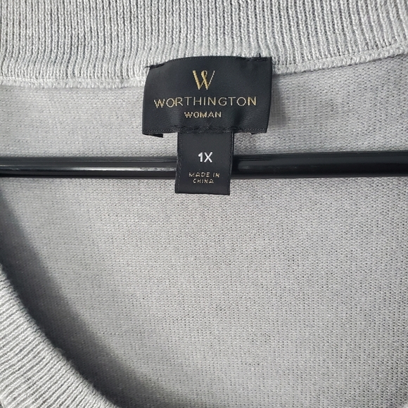 Worthington Gray Sweater - Picture 10 of 10